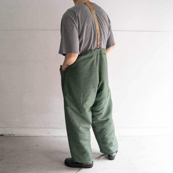 around 1970s German military light green over pants