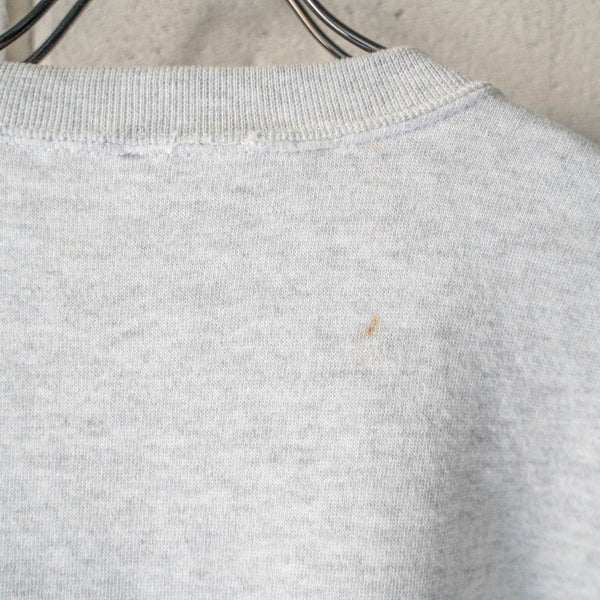 1990s US military? gray color 'USMC' print sweat