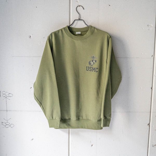 1990s U.S.M.C khaki color sweat shirt 'dead stock'