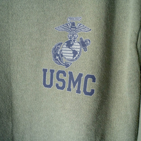 1990s U.S.M.C khaki color sweat shirt 'dead stock'