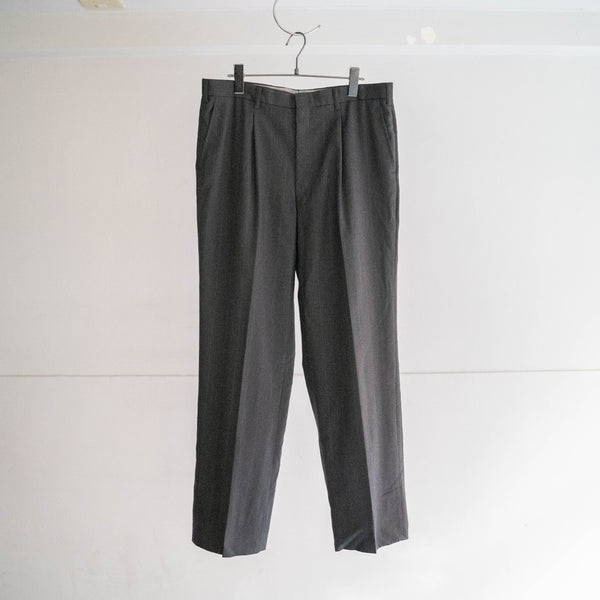 1990s Japan vintage gray striped set up