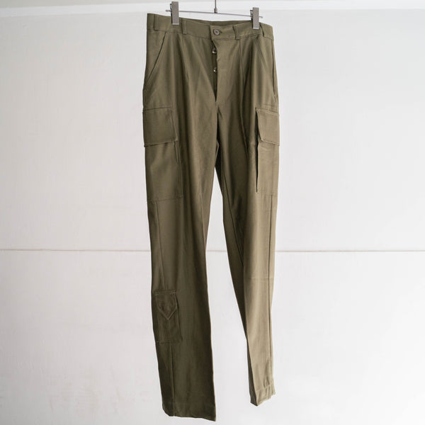 1970-90s Dutch military knife pocket cargo pants 'dead stock'