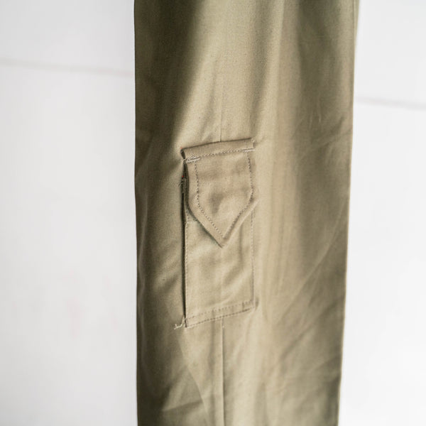 1970-90s Dutch military knife pocket cargo pants 'dead stock'