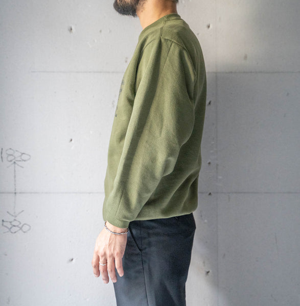 1990s U.S.M.C khaki color sweat shirt 'dead stock'