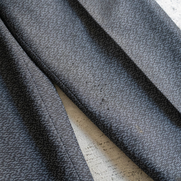 1970s Japan vintage blue based weavy set up -great fabric-