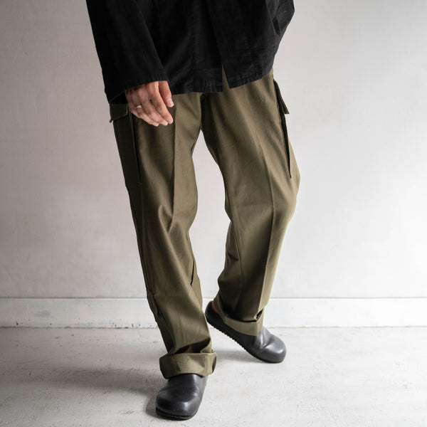 1970-90s Dutch military knife pocket cargo pants 'dead stock'