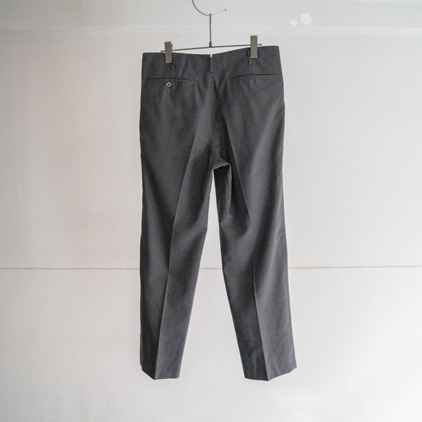 1970s Japan vintage gray checked set up