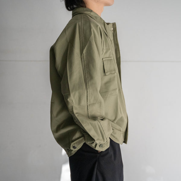 1970-80s Italian military 2 pockets short jacket ‘dead stock’
