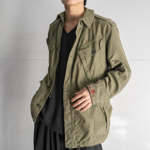 around 1960s British military P1960 combat smock jacket -good mood-