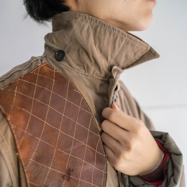 1950-60s USA beige hunting jacket 'MASLAND'