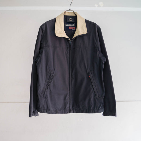 1990s navy tech short blouson