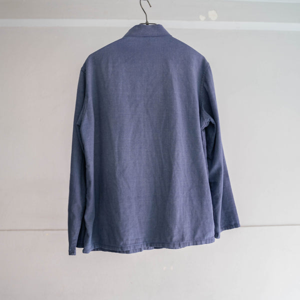 around 1980s Europe blue chambray work jacket