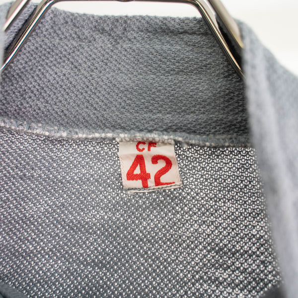 around 1970s Swedish military smoky blue henry neck thermal