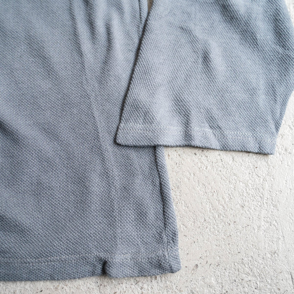 around 1970s Swedish military smoky blue henry neck thermal