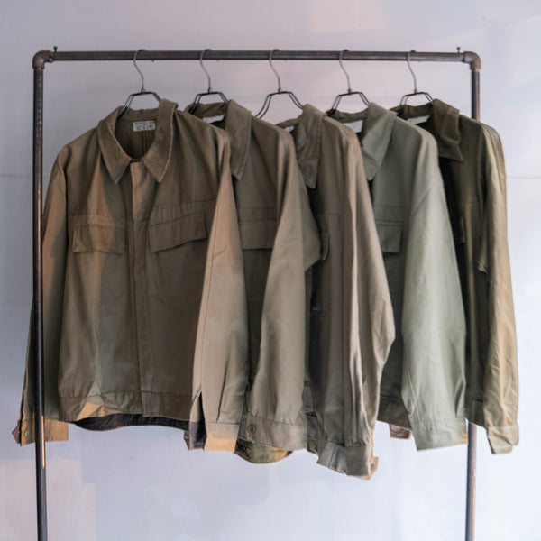 1970-80s Italian military 2 pockets short jacket ‘dead stock’