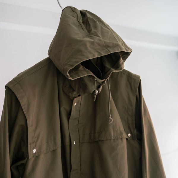 1980s Europe olive hunting tech jacket