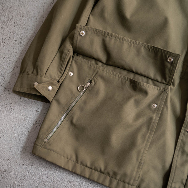 1980s Europe olive hunting tech jacket