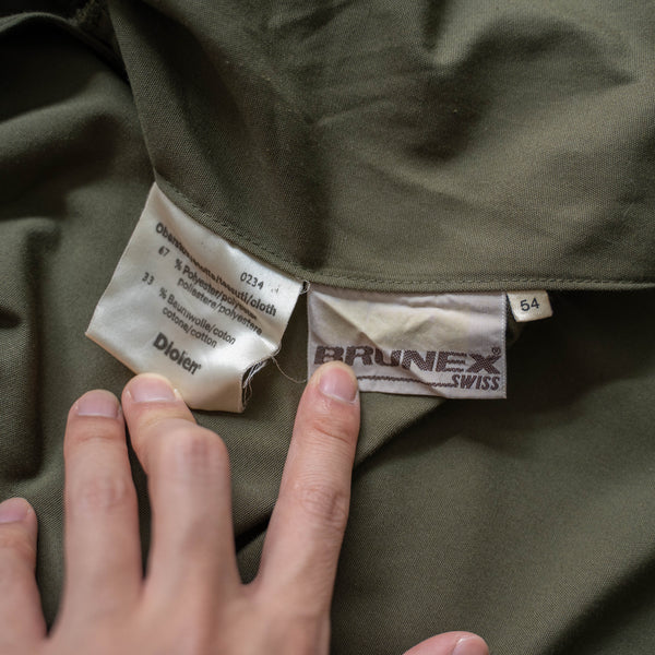 1980s Europe olive hunting tech jacket