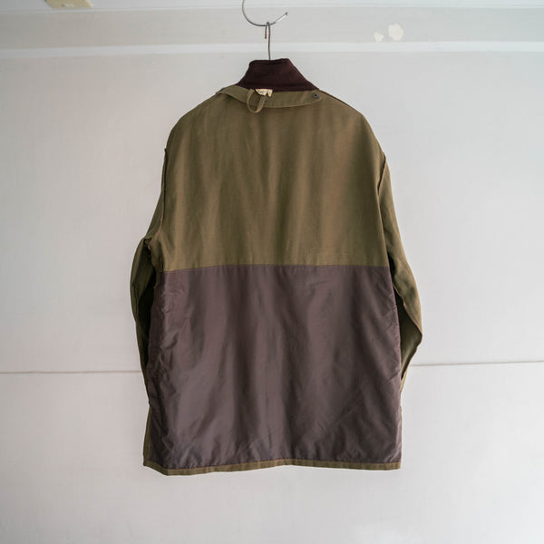 1980s dark olive zip up hunting jacket 'mint condition'