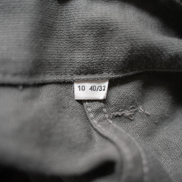 1990s German military dark olive cargo pants 'mint condition'