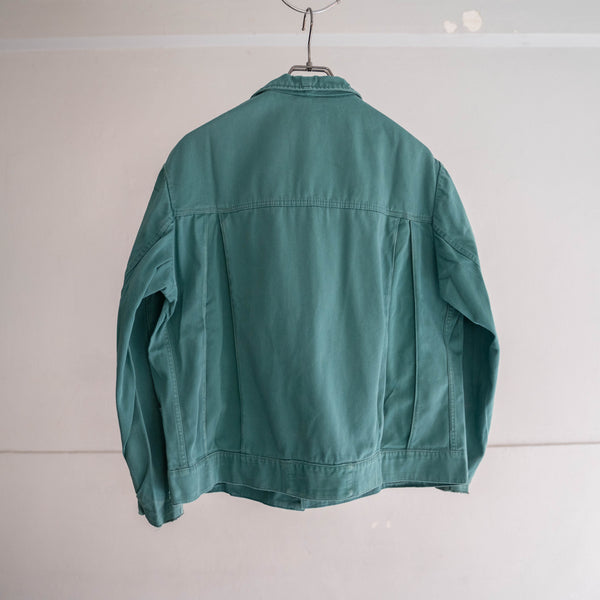 1980s Germany green short length work jacket