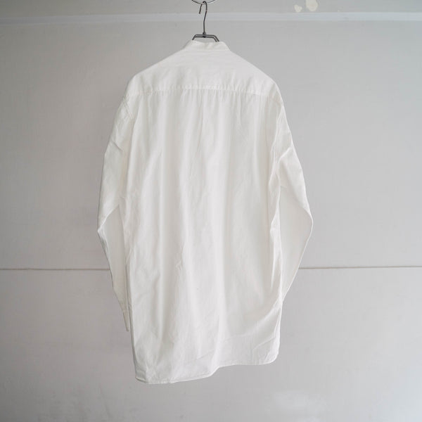 1990s Europe white cotton 100 smock shirt