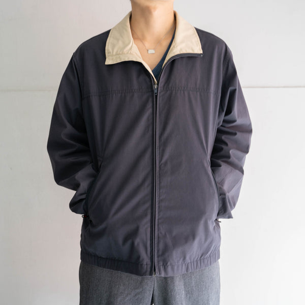 1990s navy tech short blouson