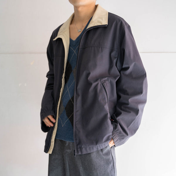 1990s navy tech short blouson