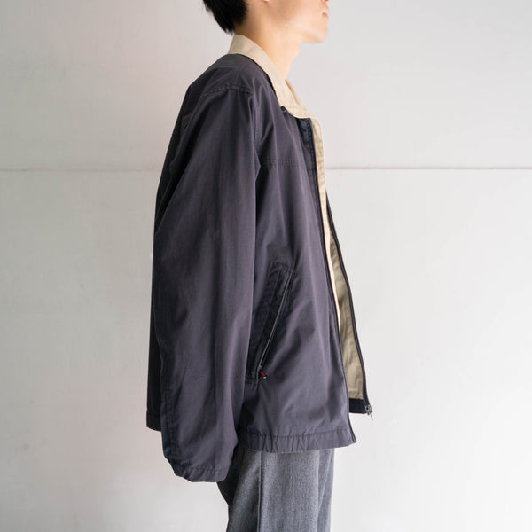 1990s navy tech short blouson
