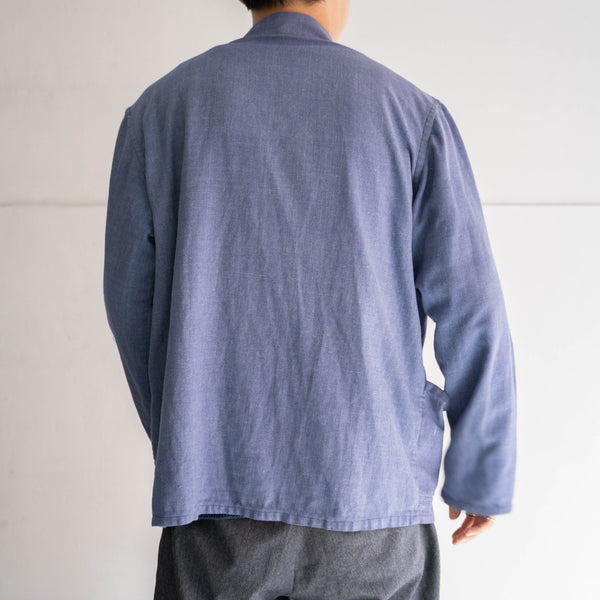 around 1980s Europe blue chambray work jacket