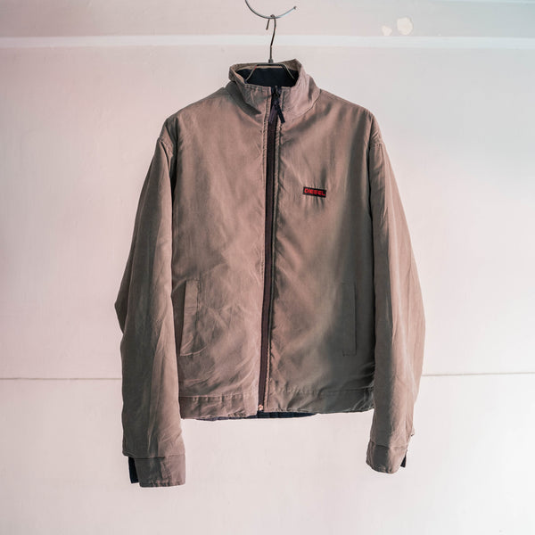 1990s 'DIESEL' modern&tech reversible puffed jacket