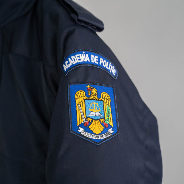 2000s Romanian police academy jacket 'mint condition'