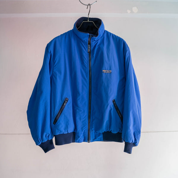 1980-90s 'Eddie Bauer' blue puffed short jacket