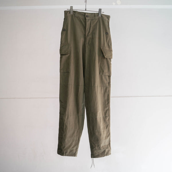 1960-80s French military M64 cargo pants -2