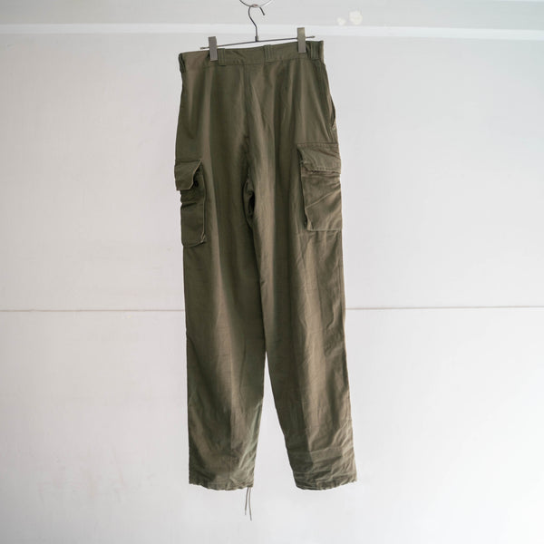 1960-80s French military M64 cargo pants -2
