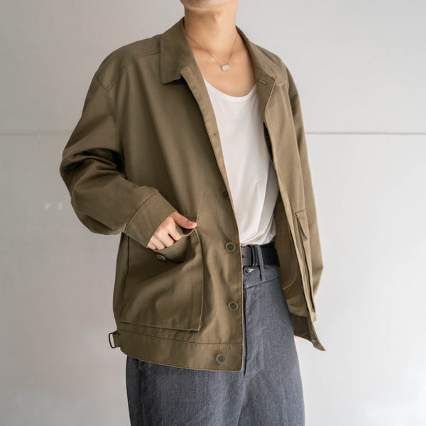 1980s Europe beige hunting short jacket