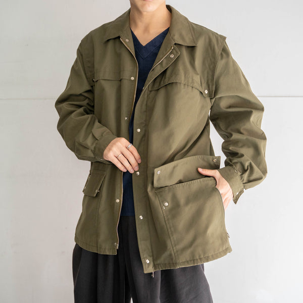 1980s Europe olive hunting tech jacket