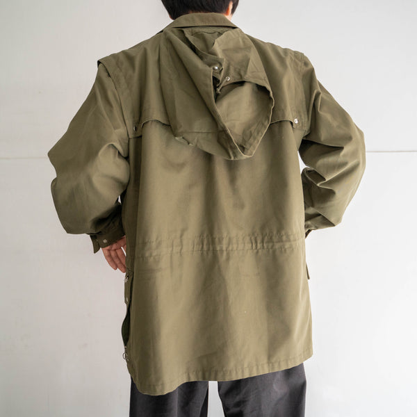 1980s Europe olive hunting tech jacket