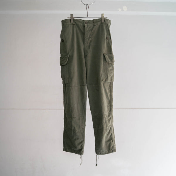1960-80s French military M64 cargo pants -1