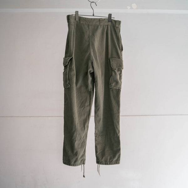 1960-80s French military M64 cargo pants -1
