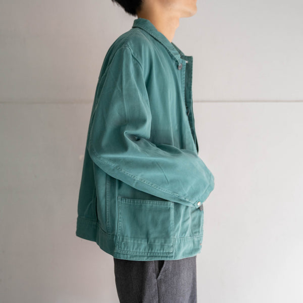 1980s Germany green short length work jacket