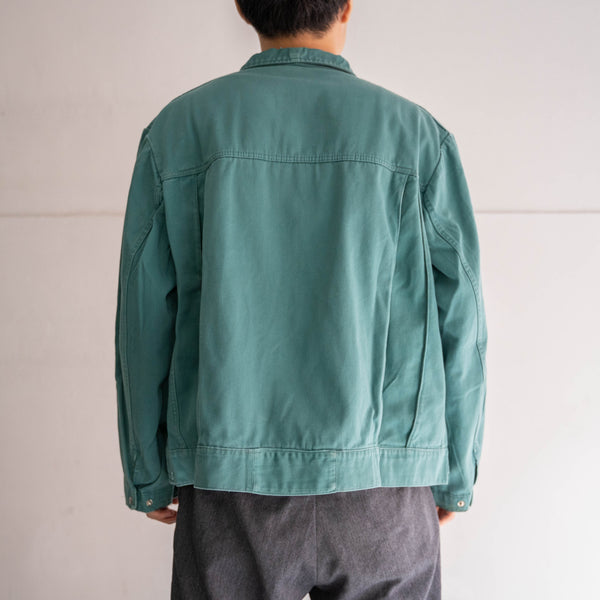 1980s Germany green short length work jacket