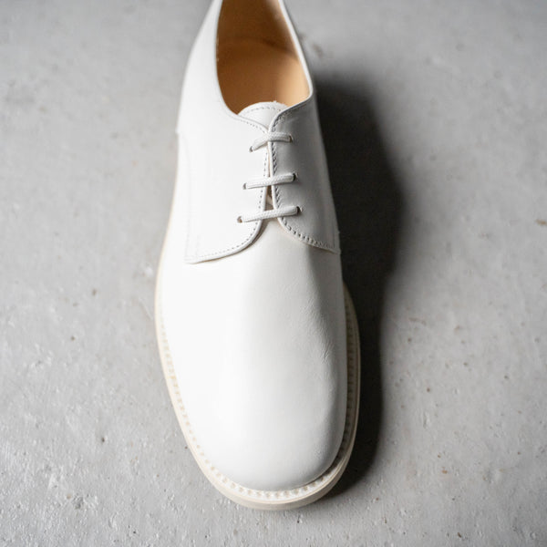 around 2000s Italian military white leather shoes 'dead stock'