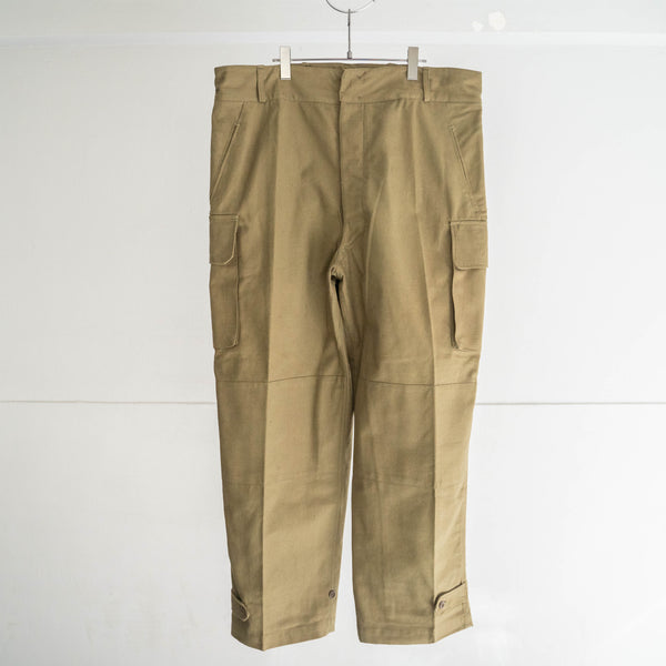 around 1950s French military M47 cargo pants -early type- 'dead stock'