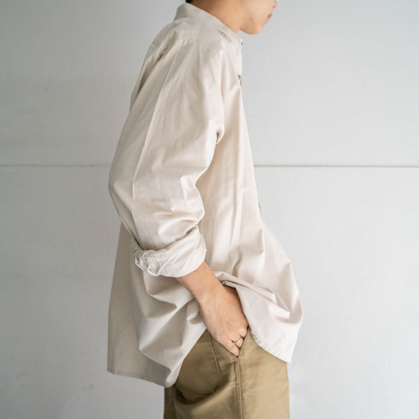 1990s Europe ivory cotton 100 tyrolean l/s shirt -2