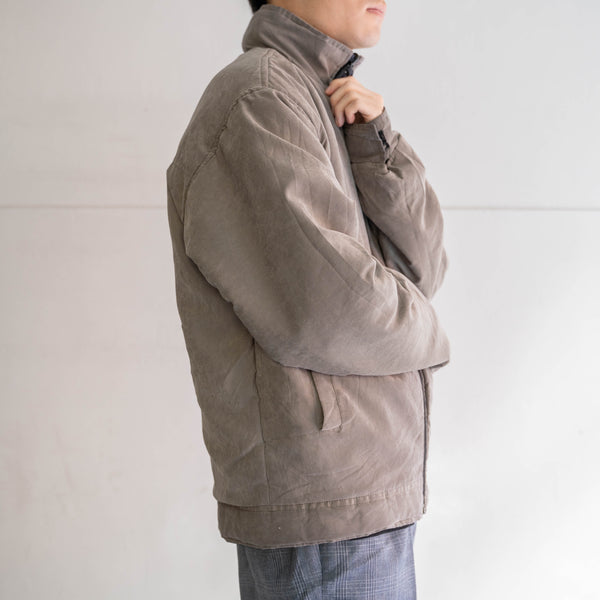 1990s 'DIESEL' modern&tech reversible puffed jacket