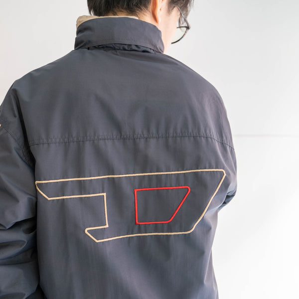 1990s 'DIESEL' modern&tech reversible puffed jacket