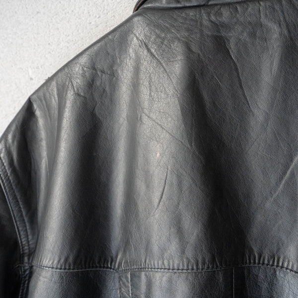 around 1980s Germany police? black leather jacket