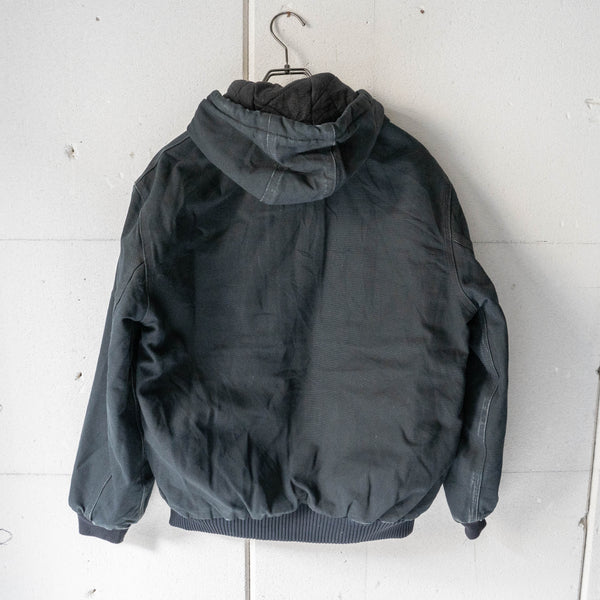 1990s 'Carhartt' black color active parka -made in USA-