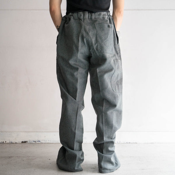 around 1980s German denim painter pants -waist code remake- 'like a swiss army denim'